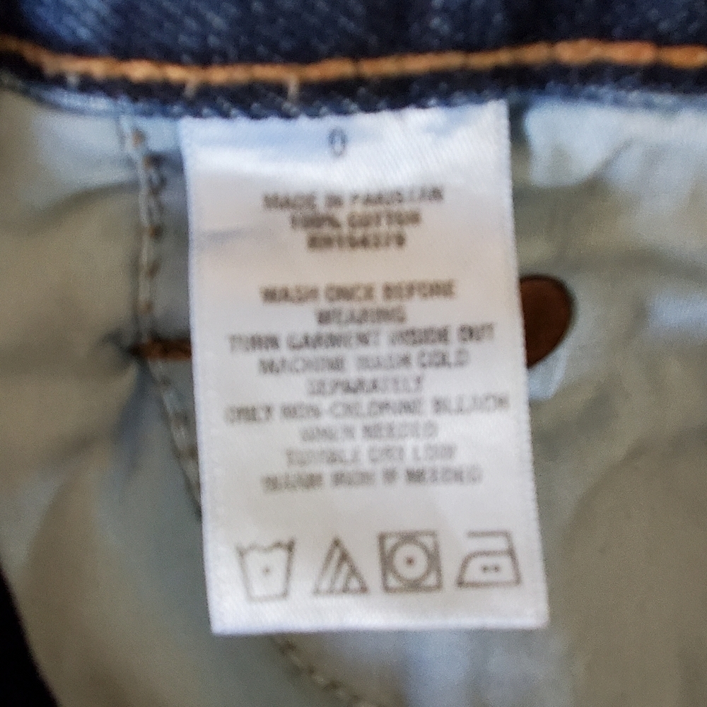AEROPOSTALE HIGH RISE DENIM SHORTS - Picture 6 of 6